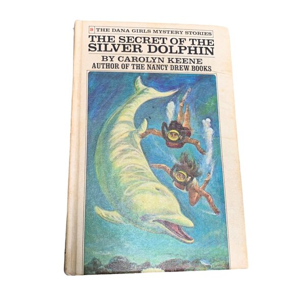 The Secret of the Silver Dolphin 1972 Carolyn Keene Mystery Stories Vintage - Picture 1 of 9